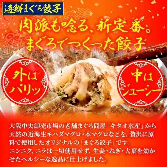 究極のまぐろ餃子 & 海老餃子 セット 100粒(各50粒づつ×2袋) 餃子 ぎょうざ ギョウザ ポイント利用 お試し商品 サンプル03