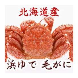 毛がに 北海道産　浜ゆで（冷凍）特大800g×１尾