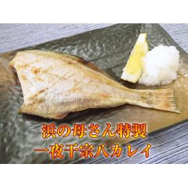 浜の母さん特製　一夜干宗八カレイ１枚（北海道産）