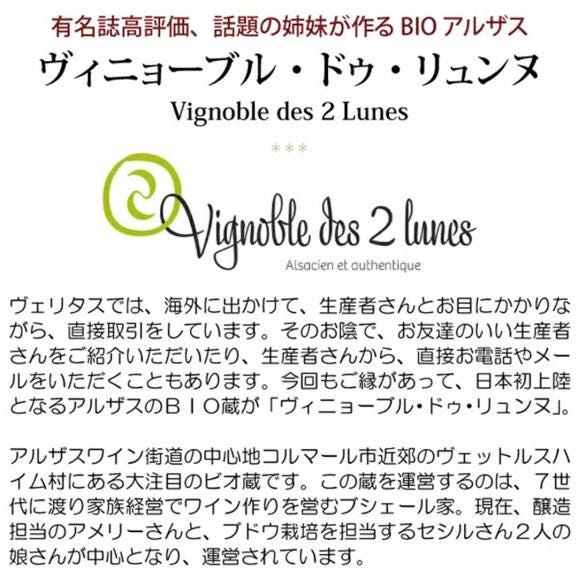 2020 ゲヴェルツトラミネール アメリー 750ml ヴィニョーブル デ ドゥ リュンヌ 白ワイン フルーティーな辛口 ワイン ^D0BUGA20^04