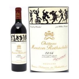 2016 シャトー ムートン ロートシルト 750ml  ポイヤック第１級 ボルドー フランス 赤ワイン コク辛口 ワイン ^ABMR0116^