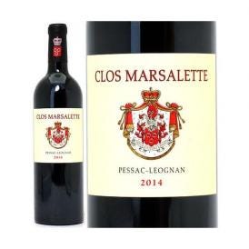 2014 クロ マルサレット ルージュ 750ml ペサック レオニャン ボルドー フランス 赤ワイン コク辛口 ^AIML0114^