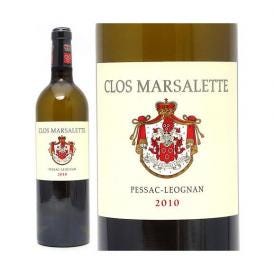 2010 クロ マルサレット ブラン 750ml ペサック レオニャン ボルドー フランス 白ワイン コク辛口 ^AIML1110^