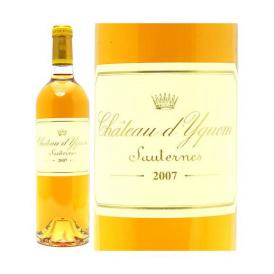 2007 シャトー ディケム 750ml ソ－テルヌ特別第１級 ボルドー フランス 貴腐 白ワイン コク極甘口 ワイン ^AJDY01A7^