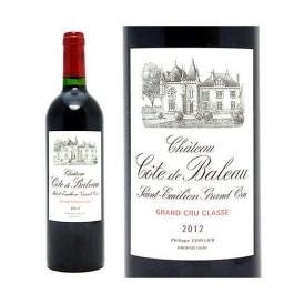 2012 シャトー コート ド バロー 750ml サンテミリオン特級 ボルドー フランス 赤ワイン コク辛口 ワイン ^AKCU1112^