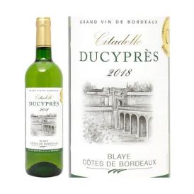 金賞 2018 シタデル デュシプレ ブラン 750ml ブライ コート ド ボルドー フランス 白ワイン コク辛口 ワイン ^ANYP1118^