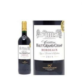 金賞 2015 シャトー オー グラン シャン 750ml AOCボルドー フランス  赤ワイン コク辛口 ワイン ^AOHX0115^