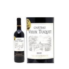金賞 2016 シャトー ヴュー テュケ 750ml AOPボルドー フランス  赤ワイン コク辛口 ワイン ^AOQU0116^