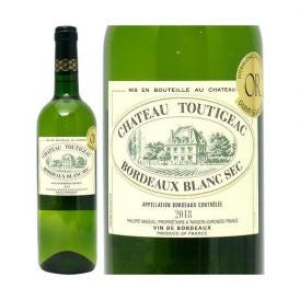 金賞 2018 シャトー トゥーティジャック ブラン 750ml AOCボルドー フランス 白ワイン コク辛口 ワイン ^AOUT1118^