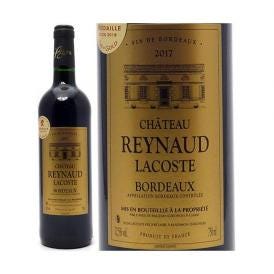 金賞 2017 シャトー レイノー ラコスト 750ml AOPボルドー フランス 赤ワイン コク辛口 ワイン ^AOYO0117^