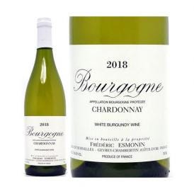 2018 ブルゴーニュ シャルドネ 750ml フレデリック エスモナン  ブルゴーニュ フランス 白ワイン コク辛口 ワイン ^B0FECD18^