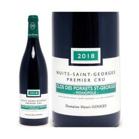 2018 ニュイ サン ジョルジュ １級畑 クロ デ ポレ 750ml アンリ グージュ  ブルゴーニュ フランス 赤ワイン コク辛口 ワイン ^B0HGCP18^