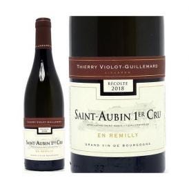 2018 サン トーバン ブラン １級畑 アン レミリィ 750ml ティエリー ヴィオロ ギュイユマール フランス ブルゴーニュ  白ワイン コク辛口 ^B0ILSR18^