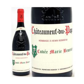 2014 シャトーヌフ デュ パプ キュヴェ マリエ ブーリエ 750ml アンリ ボノー エ フィス ブルゴーニュ フランス 赤ワイン コク辛口 ワイン ^C0BHCP14^