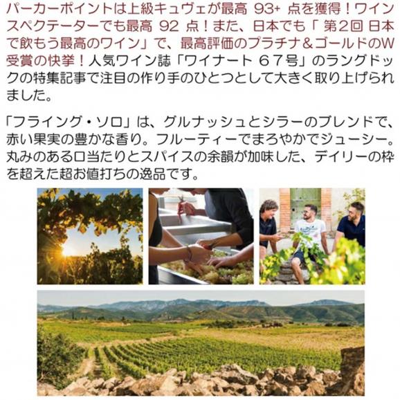 2024 ペイ ドック フライング ソロ グルナッシュ ブラン/ヴィオニエ 750ml ドメーヌ ガイダ 南仏 フランス 白ワイン コク辛口 ワイン ^D0GYGV24^04