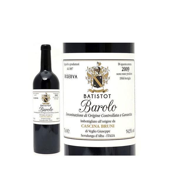 [2009] バローロ バティストット リゼルヴァ 750ml (カッシーナ ブルーニ) (トスカーナ イタリア) 赤ワイン コク辛口 ワイン ^FAGPBTA9^01