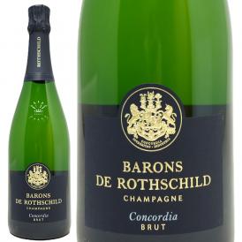 シャンパーニュ バロン ド ロスチャイルド コンコルディア ブリュット 箱なし 750ml バロン ロートシルト フィリップ 白泡 コク辛口 大人気 ^VABRB6Z0^