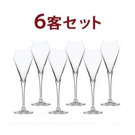 V07 6客セット 1客あたり865円税込  G＆C シャンパーニュ ヴィノフィル07  ノンレッド クリスタル 6客セット グラス ワイン ^ZCGCV056^