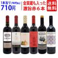  ワイン ワインセット 高評価蔵や金賞蔵も入った激旨赤６本セット 送料無料 飲み比べセット ギフト ^W0AHJ2SE^