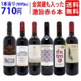 ワイン ワインセット 高評価蔵や金賞蔵も入った激旨赤6本セット 送料無料 飲み比べセット ギフト ^W0AHJ3SE^