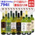 ワイン ワインセット すべて金賞 フランス名産地ボルドー辛口白激旨１２本セット 送料無料 (6種各2本) 飲み比べセット ギフト ^W0DK67SE^