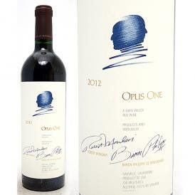 オーパスワン 2012 750ml 赤ワイン コク辛口  ６本ご購入でワイン木箱付き ワイン ^QARM0112^