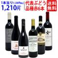 ワイン ワインセット 代表ぶどう品種赤６本セット 送料無料 飲み比べセット ギフト ^W0S1A6SE^