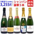 ワイン ワインセット ヴェリタス直輸入 豪華シャンパン５本セット 送料無料 飲み比べセット ギフト ^W0XC36SE^