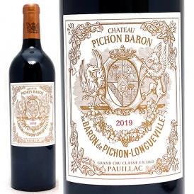 [2019] シャトー ピション ロングヴィル バロン 750ml (ポイヤック第２級 ボルドー フランス) 赤ワイン コク辛口 ワイン ^ABPI0119^