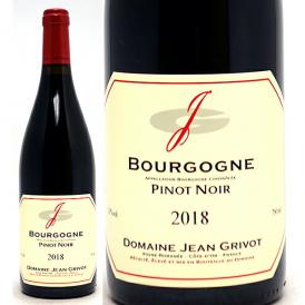 2018 ブルゴーニュ ピノ ノワール 750ml ジャン グリヴォ ブルゴーニュ フランス 赤ワイン コク辛口 ワイン ^B0GVBR18^