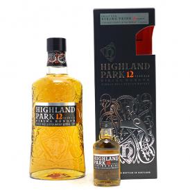 ハイランドパーク 12年 ヴァイキング オナー ヒッチハイカーパック 40度 700ml ハイランドパーク ヴァイキング プライド 18年 43度 50ml付 ギフト箱 ^YCHPHPJ0^