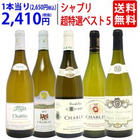 ワイン ワインセット 地元シャブリ１０１蔵激突 超特選ベスト白５本セット 送料無料 飲み比べセット ギフト ^W0C541SE^