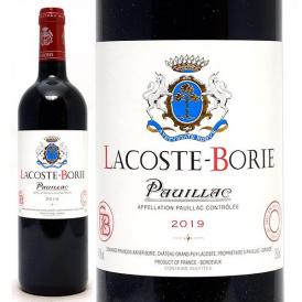2019 ラコスト ボリー 750ml ポイヤック 赤ワイン コク辛口 ワイン ^ABGL2119^