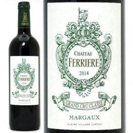 2014 シャトー フェリエール 750ml マルゴー第３級 ボルドー フランス 赤ワイン コク辛口 ワイン ^ADFE0114^