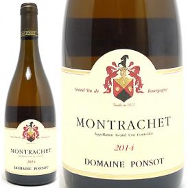 2014 モンラッシェ グラン クリュ 750ml ドメーヌ ポンソ ブルゴーニュ フランス 白ワイン コク辛口 ワイン ^B0POMT14^