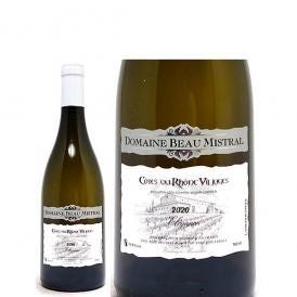 2020 コート デュ ローヌ ヴィラージュ ブラン エレガンス 750ml ドメーヌ ボー ミストラル 白ワイン コク辛口 ワイン ^C0BMCE20^