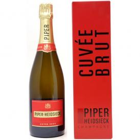パイパー エドシック ブリュット 箱付 並行品 750ml シャンパン フランス シャンパーニュ NV 赤 ラベル 白泡 コク辛口 ワイン ^VAPH05Z0^