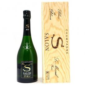 2012 サロン ブラン ド ブラン ブリュット 木箱付 750ml シャンパーニュ 白泡 コク辛口 ワイン ^VASO0112^
