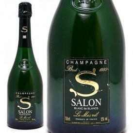 1995 サロン ブラン ド ブラン ブリュット 箱なし 並行品 750ml シャンパン フランス シャンパーニュ 白泡 コク辛口 ^VASO0695^
