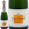 ヴーヴ クリコ ホワイト ラベル ドゥミ セック 箱なし 750ml 並行品 シャンパーニュ 白シャンパン やや甘口 ^VAVC22Z0^