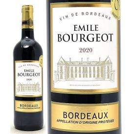 2020 エミール ブージョ ルージュ 750ml AOPボルドー フランス 赤ワイン コク辛口 ワイン ^AOEJ0120^