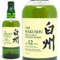 【ご一家族様１本限り】 サントリー 白州 12年 シングルモルト ウイスキー 43度 700ml ^YASTHSJ2^