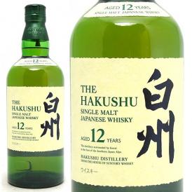 【ご一家族様１本限り】 サントリー 白州 12年 シングルモルト ウイスキー 43度 700ml ^YASTHSJ2^