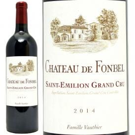 2014 シャトー ド フォンベル 750ml サンテミリオン特級 ボルドー フランス 赤ワイン コク辛口 ワイン ^AKFL0114^