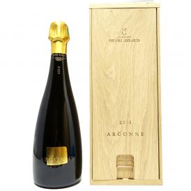 2015 アンリ ジロー アルゴンヌ ブリュット 木箱付 750ml アンリ ジロー シャンパーニュ 白泡 コク辛口 ^VAHGA515^