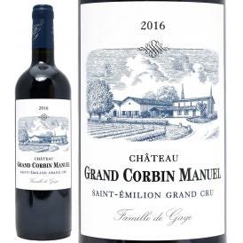2016 シャトー グラン コルバン マニュエル 750ml サンテミリオン特級 ボルドー フランス 赤ワイン コク辛口 ワイン ^AKGJ0116^