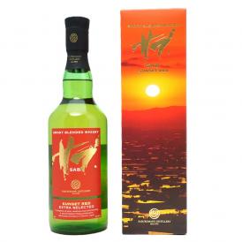 サブ サンセット レッド スモーキー ブレンデッド ウイスキー 三郎丸蒸留所 46度 箱付 700ml ウイスキー ^YASBSRJ0^