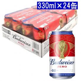 バドワイザー ゼロ 330ml×24缶 ノンアルコールビール 正規品 大人気 ^XIBWZR3K^