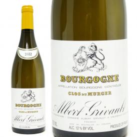 2022 ブルゴーニュ ブラン シャルドネ クロ デュ ミュルジェ 750ml アルベール グリヴォ ブルゴーニュ フランス 白ワイン辛口 ワイン ^B0AVBM22^