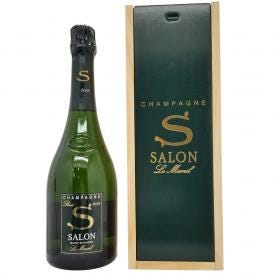 2015 サロン ブラン ド ブラン ブリュット 木箱付 正規品 750ml シャンパン フランス シャンパーニュ 白泡 コク辛口 ワイン ^VASO0115^